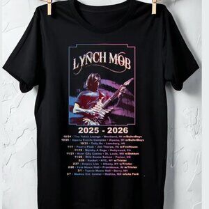 Lynch Mob Band 2025 2026 Tour Dates T Shirt